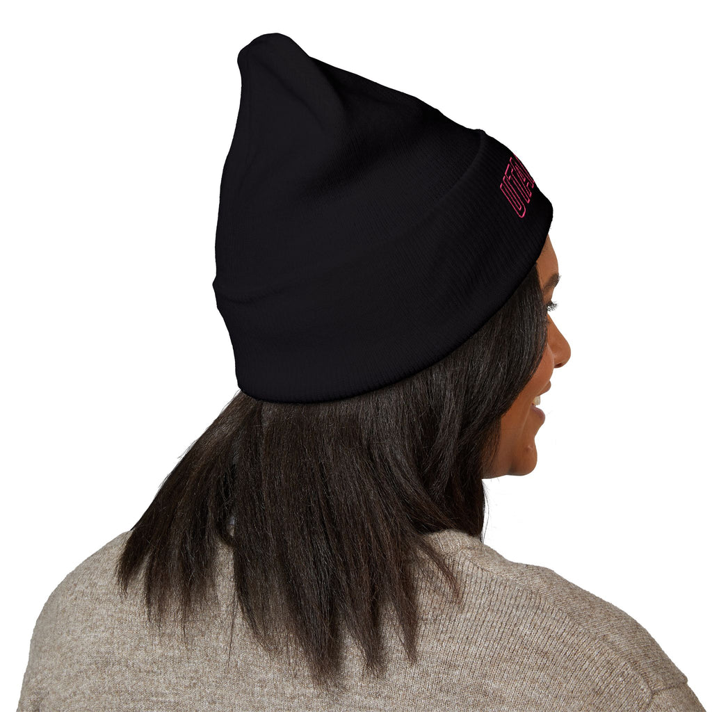 Utah Prime Embroidered Cuffed Beanie — Cozy Ski & Streetwear Winter Hat