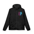 Block 'Prime' Windbreaker | Distressed Neon UP Logo