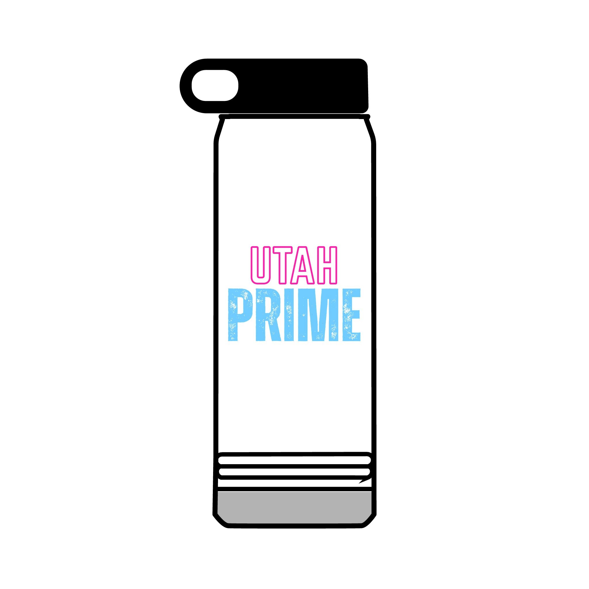 Utah Prime 32oz Water Bottle – Insulated Sports Hydration Bottle